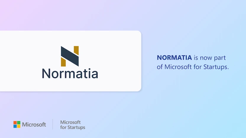 Badge oficial de Microsoft for Startups